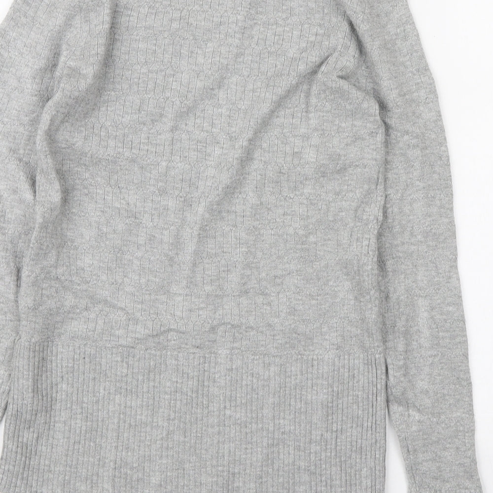 Womens UK Size 6 Marks and Spencer Grey Pullover Jumper