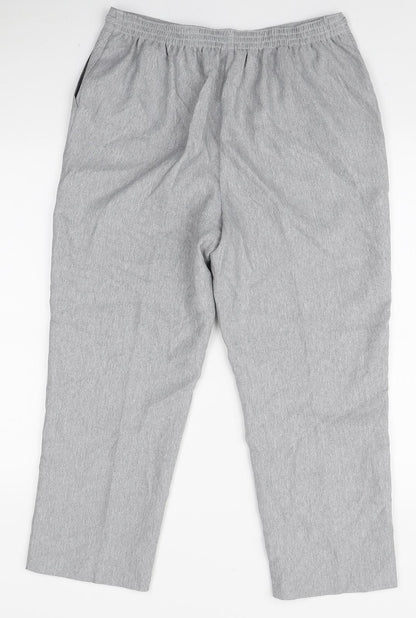 Womens UK Size 14 BHS Regular Fit  Grey Trousers