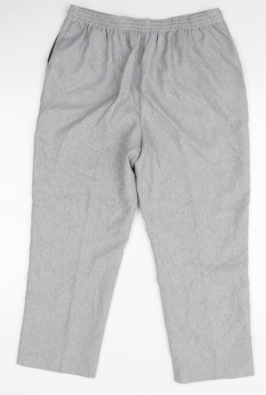 Womens UK Size 14 BHS Regular Fit  Grey Trousers