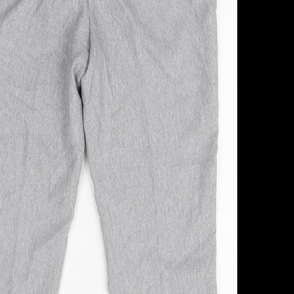 Womens UK Size 14 BHS Regular Fit  Grey Trousers