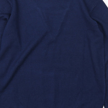 Womens UK Size S Cashmasoft Blue Pullover Jumper