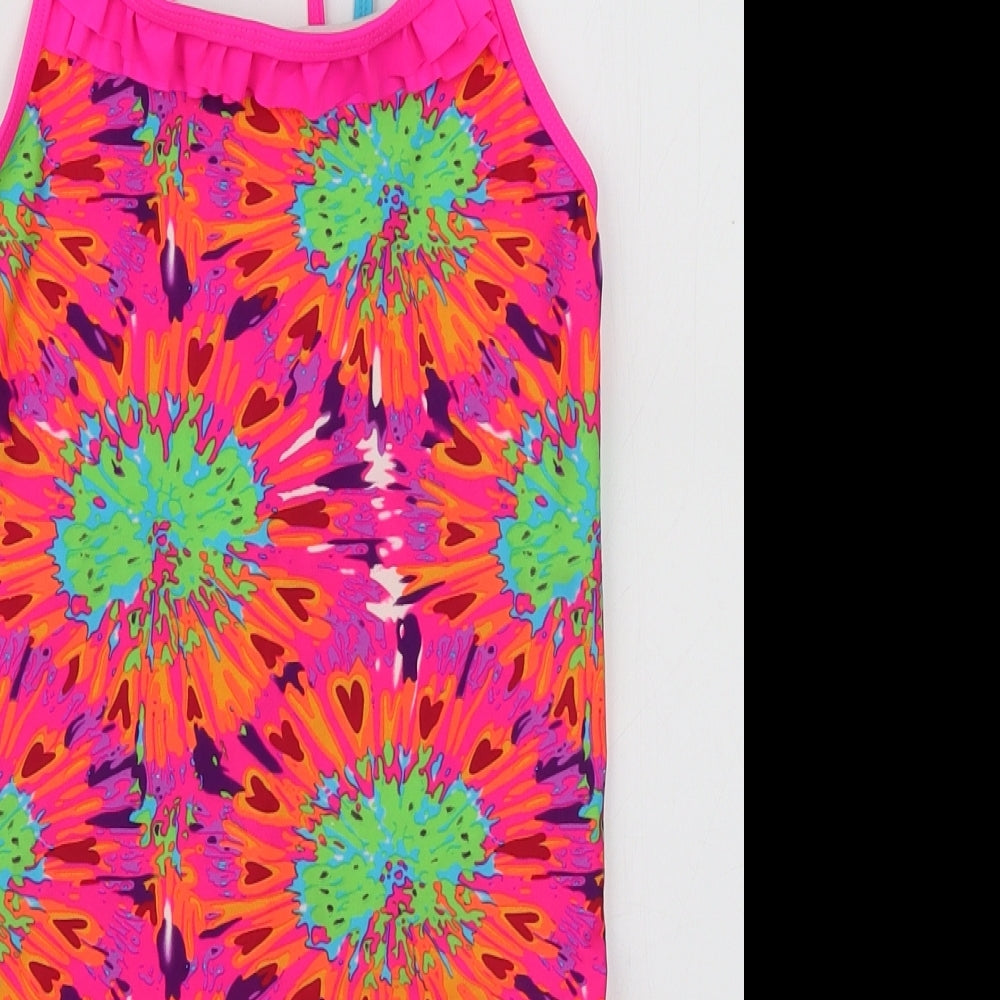 Dunnes Womens Multicoloured Tie Dye Polyamide Tankini
