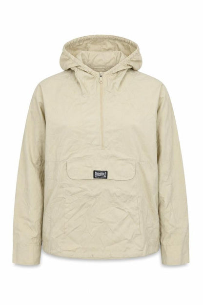 Pineapple Womens Beige Polyester Pullover Hoodie Size M Zip