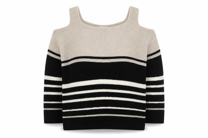 Womens UK Size M Papaya Black Pullover Jumper