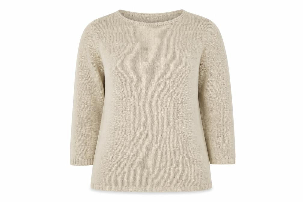 Womens UK Size 16 BHS Beige Pullover Jumper