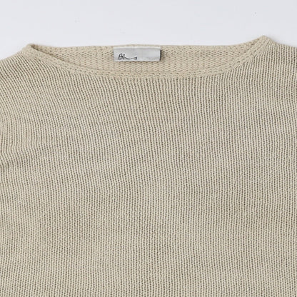 BHS Womens Beige Boat Neck Acrylic Pullover Jumper Size 16