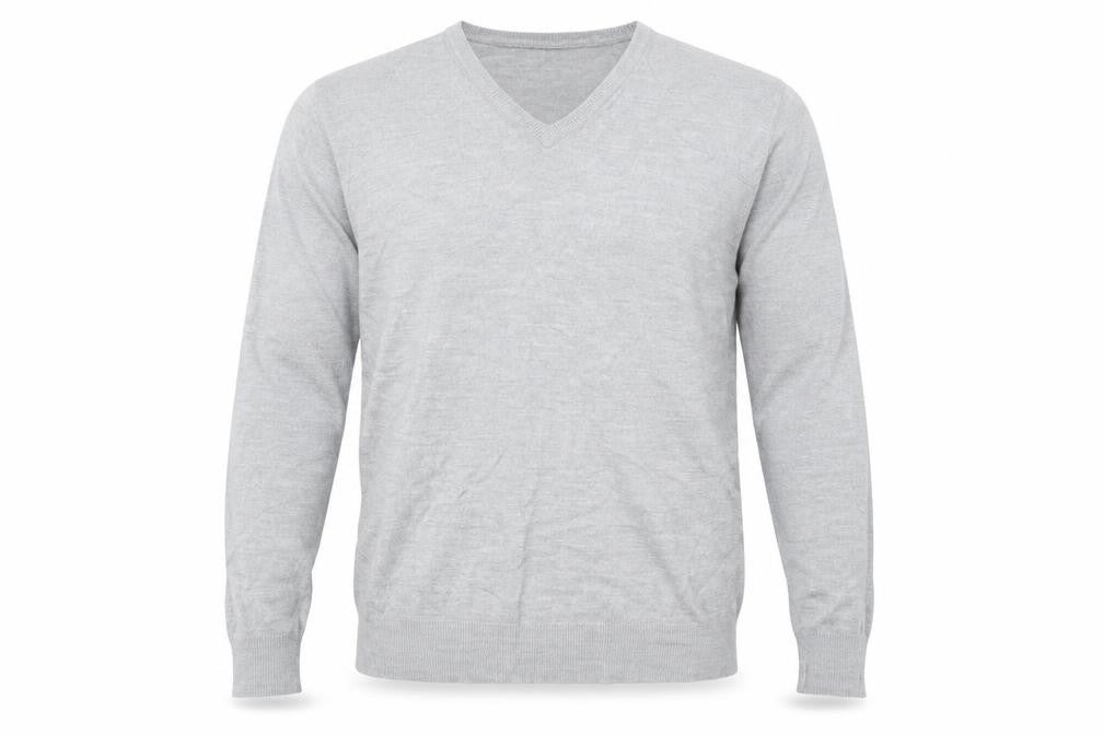 Mens UK Size L Marks and Spencer Grey Pullover Jumper