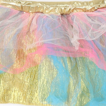 Preworn Girls Multicoloured 100% Polyester A-Line Set Size 4-5 Years Regular Pull On - Fancy Dress