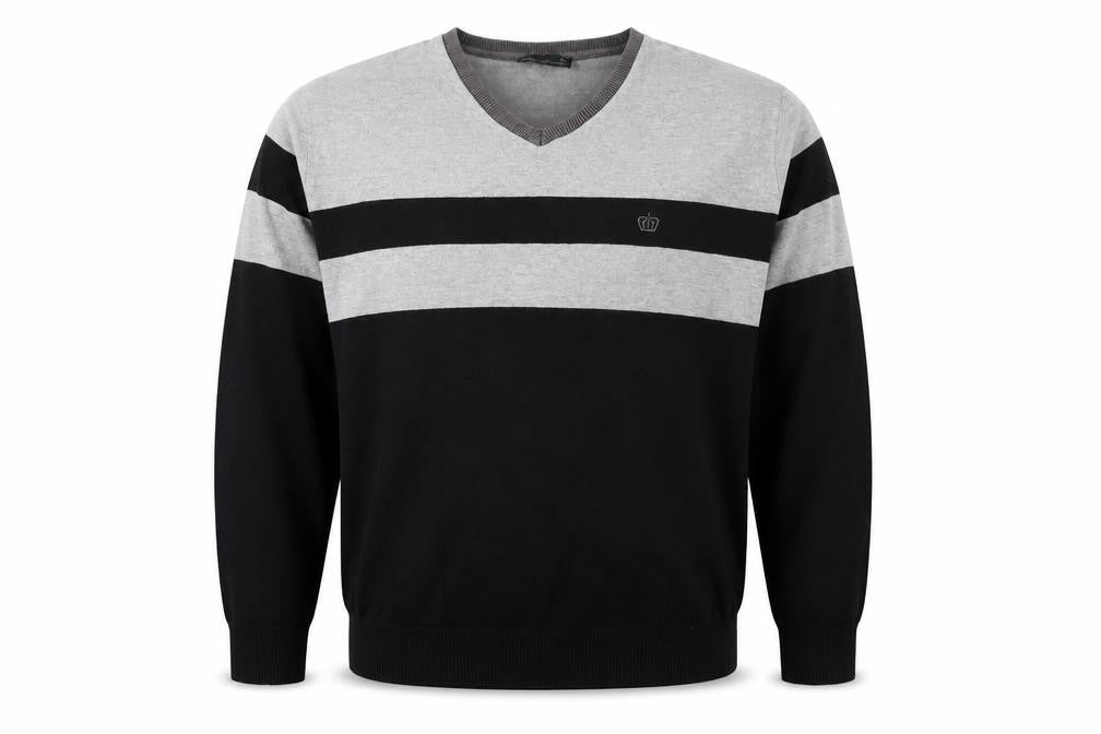 Mens UK Size L NEXT Black Pullover Jumper