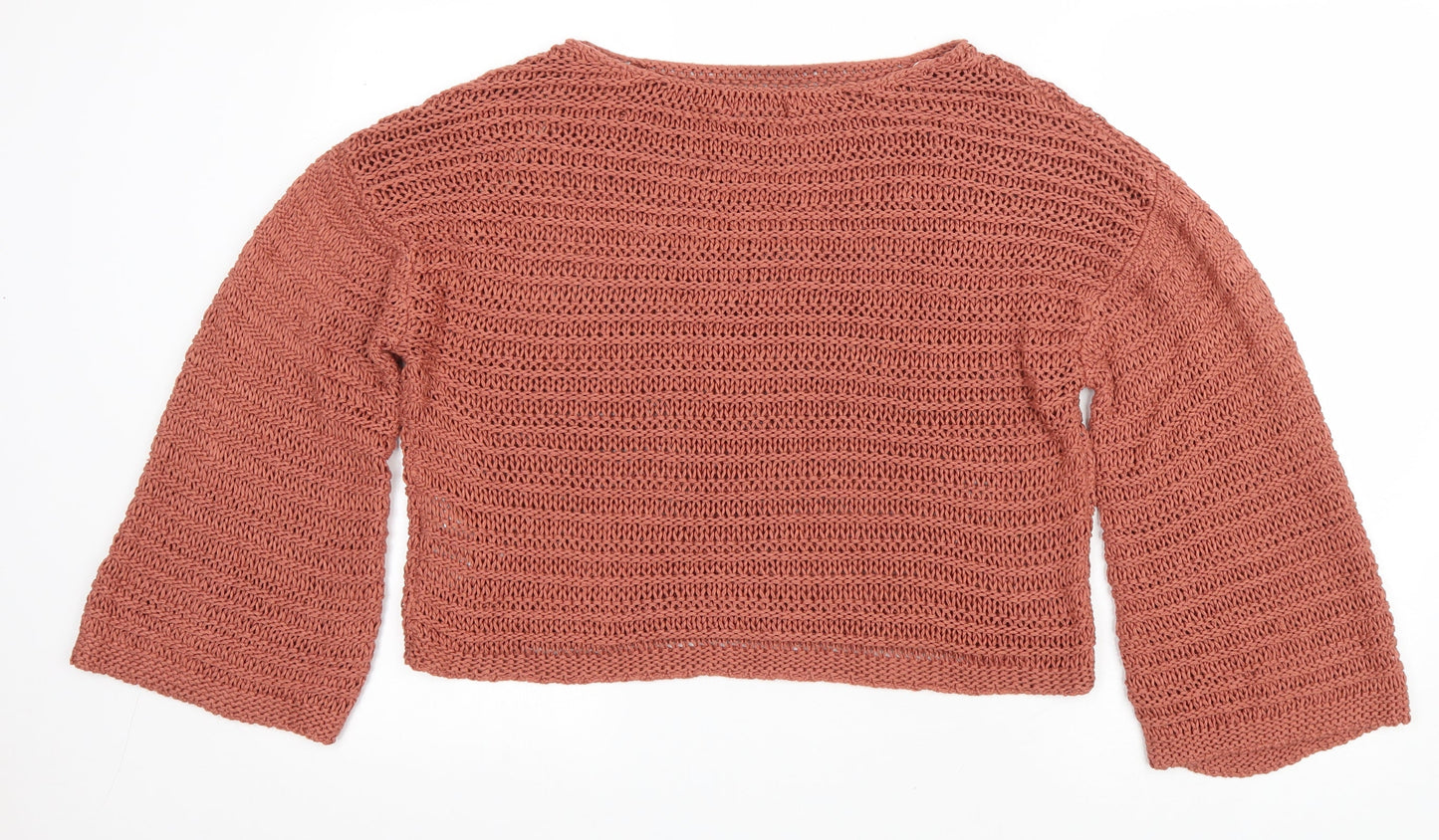 Womens UK Size L New Look Pink Pullover Jumper