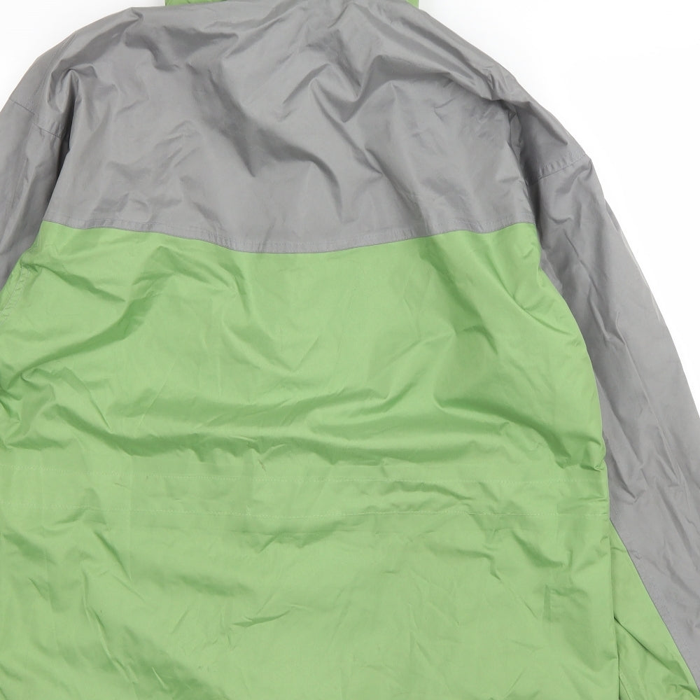 Womens UK Size 14 Being Casual Green Anorak Coat