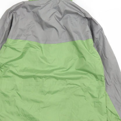 Womens UK Size 14 Being Casual Green Anorak Coat