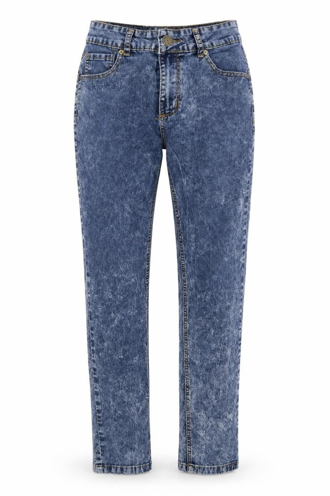 Mens UK Size 30 in Criminal Damage Regular Fit Straight Blue Jeans