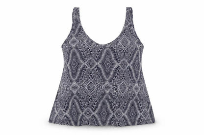 Womens UK Size L H&M Blue Basic Tank