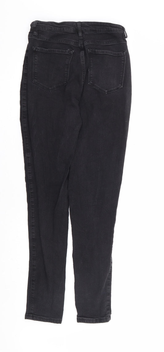 Fashion Nova Womens Black Cotton Skinny Jeans Size 28 in L30 in Regular Zip