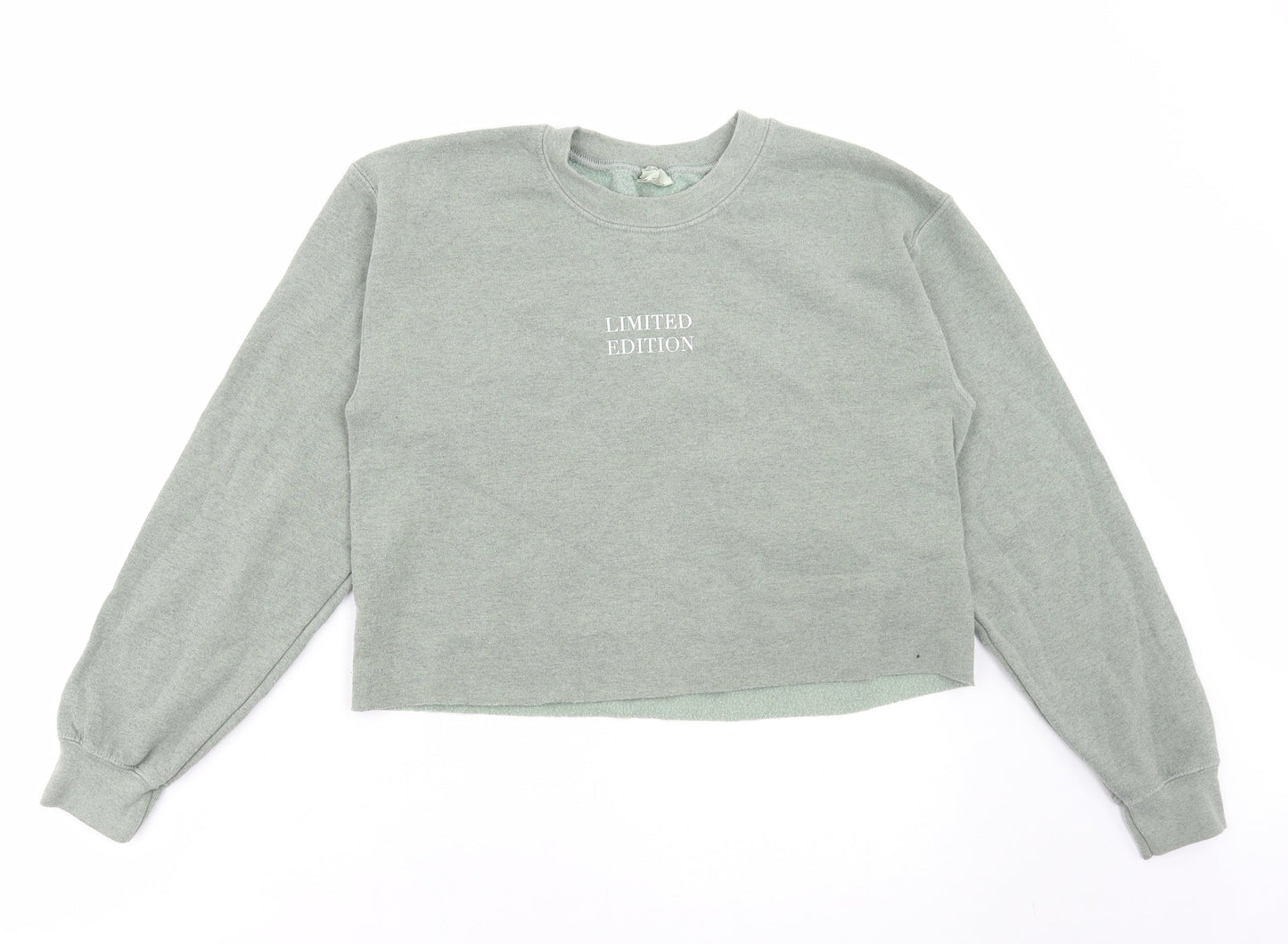 Gildan Womens Green Cotton Pullover Sweatshirt Size S Pullover - Limited edition