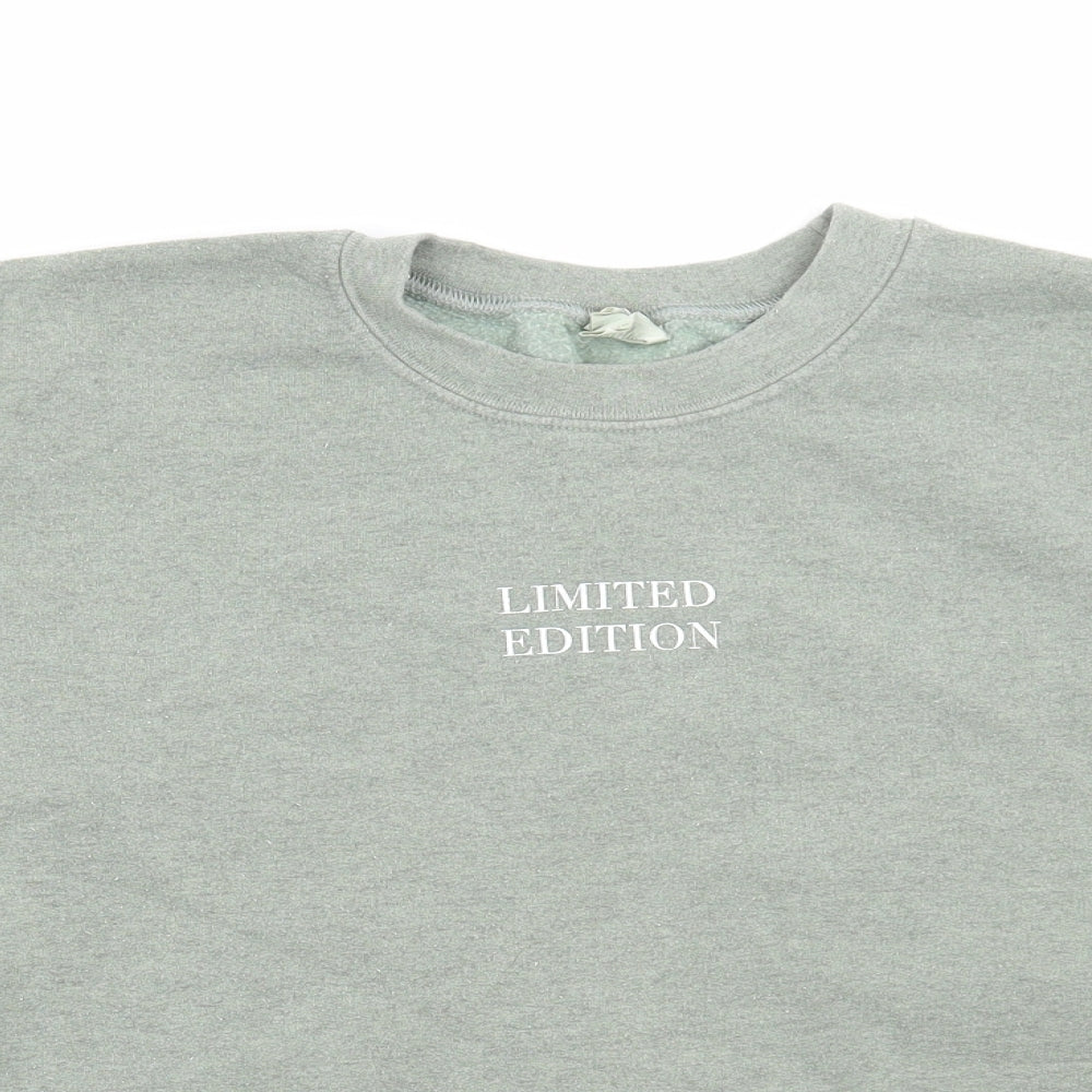 Gildan Womens Green Cotton Pullover Sweatshirt Size S Pullover - Limited edition