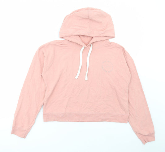 Womens UK Size 12 Jack Wills Pink Pullover Hoodie