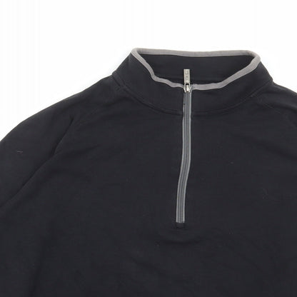 Walter Hagen Mens Blue Cotton Pullover Sweatshirt Size M