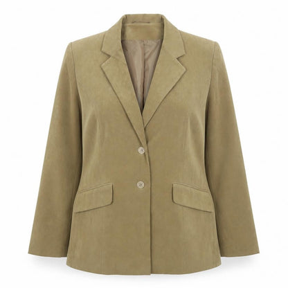 Etam Womens Green Jacket Blazer Size 14 Button