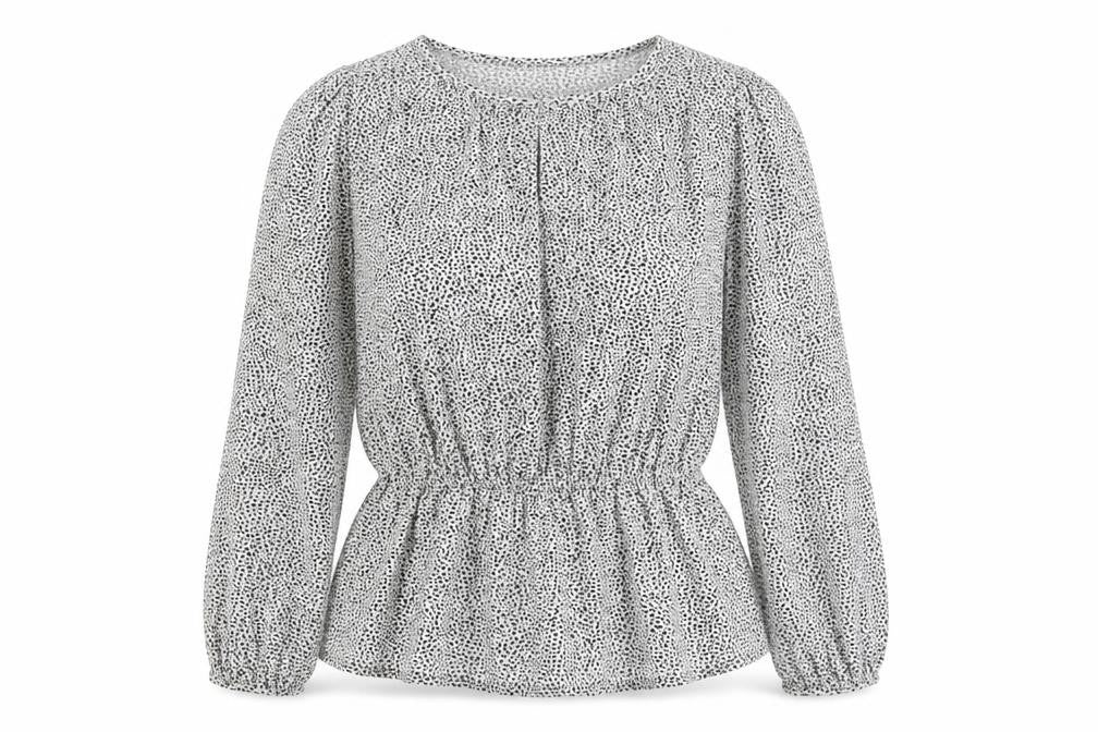 Womens UK Size 6 Marks and Spencer Black Basic Blouse