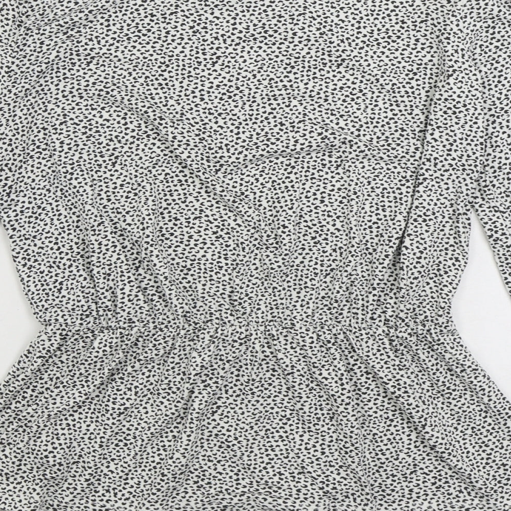 Womens UK Size 6 Marks and Spencer Black Basic Blouse