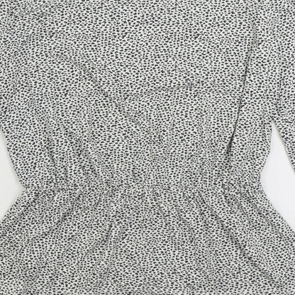 Womens UK Size 6 Marks and Spencer Black Basic Blouse