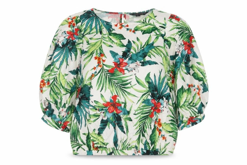 Womens UK Size 12 Dorothy Perkins Green Basic Blouse