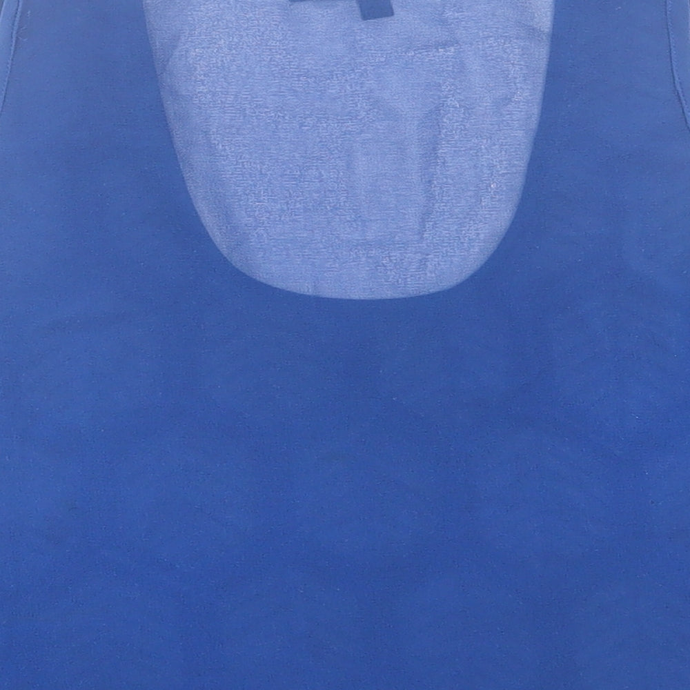 Womens UK Size S TFNC Blue Cropped Tank