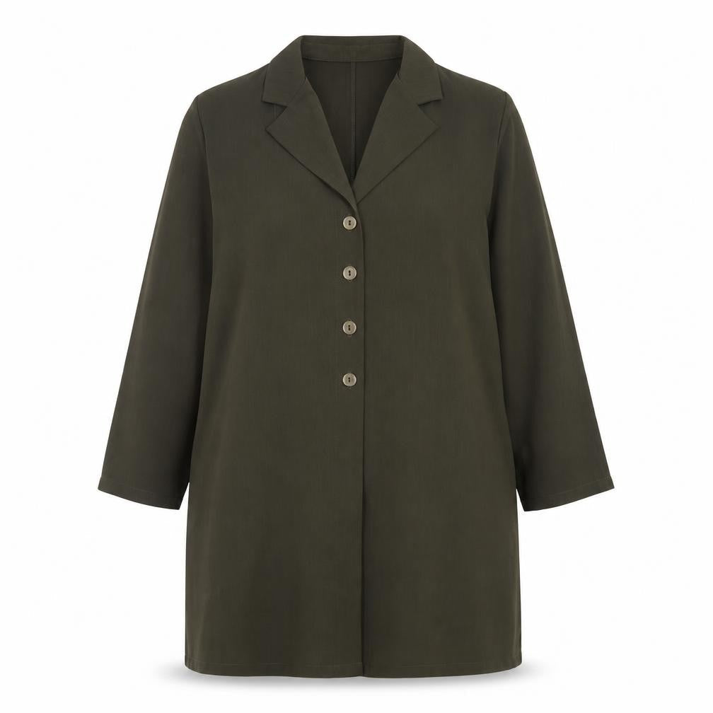 Womens UK Size 16 ELVI Green Jacket