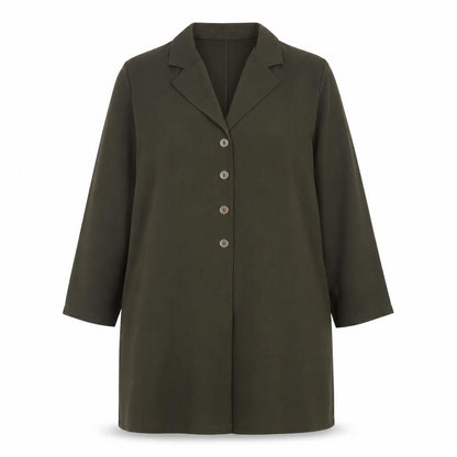 Womens UK Size 16 ELVI Green Jacket