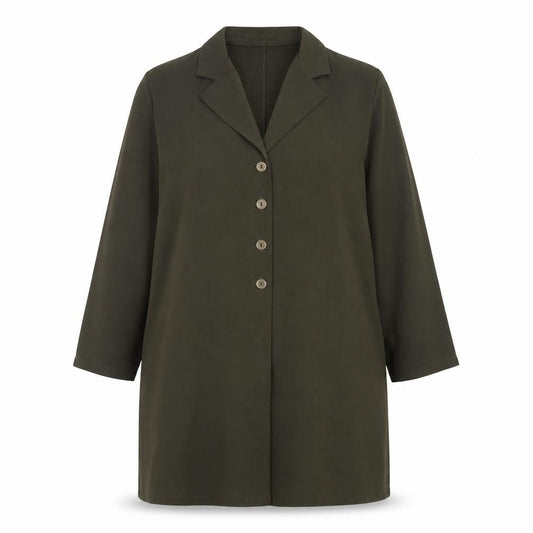 Womens UK Size 16 ELVI Green Jacket
