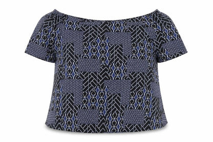 Womens UK Size 18 New Look Blue Basic Blouse