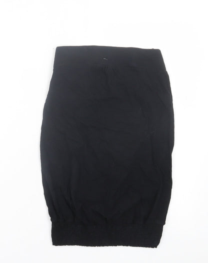 Womens UK Size 10 NEXT Black Basic Blouse