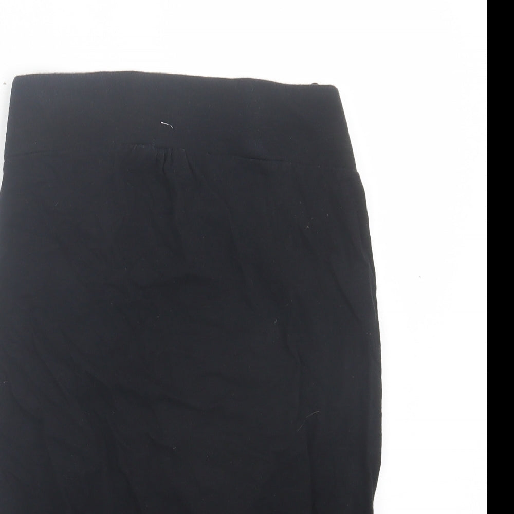 Womens UK Size 10 NEXT Black Basic Blouse