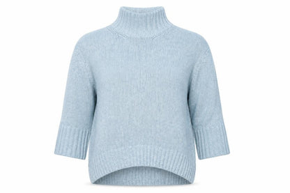 Womens UK Size M Marks and Spencer Blue Pullover Jumper