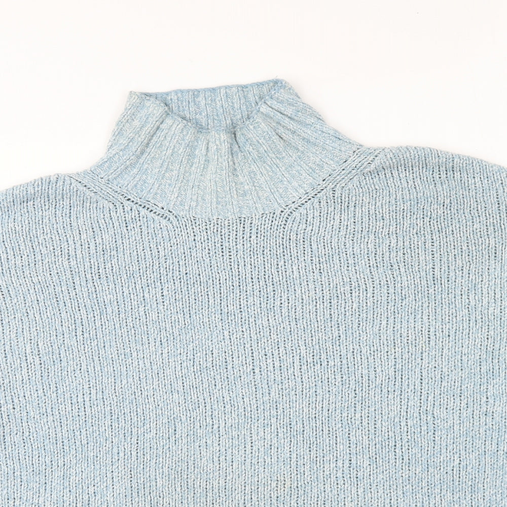 Womens UK Size M Marks and Spencer Blue Pullover Jumper