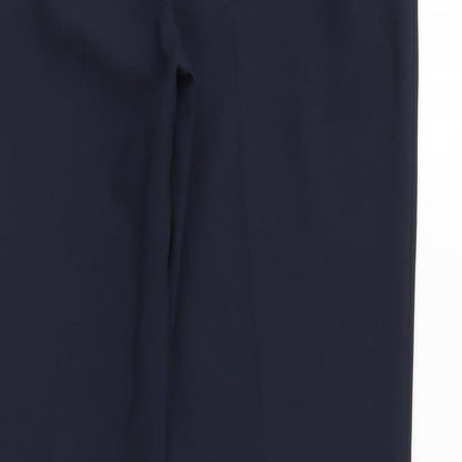 Womens UK Size 10 Marks and Spencer Regular Fit  Blue Trousers