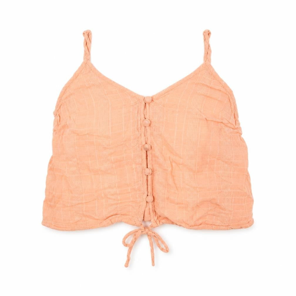 Womens UK Size 4 ASOS Pink Cropped Tank