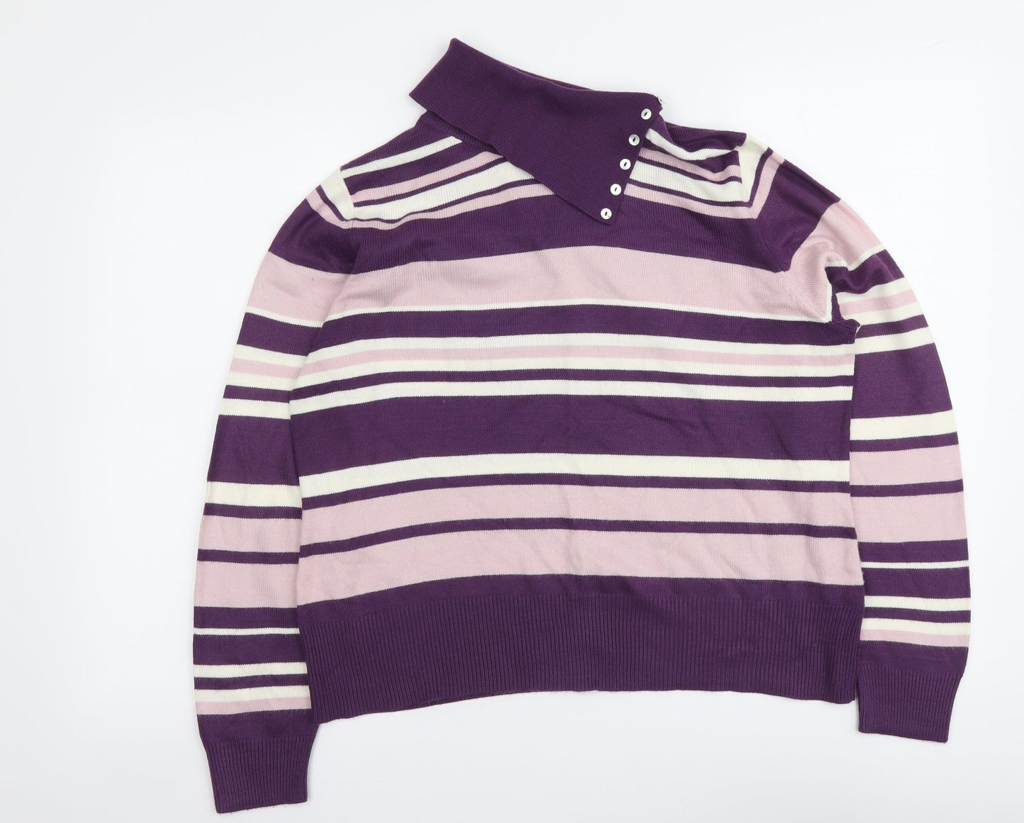 Womens UK Size 14 Berkertex Pink Pullover Jumper
