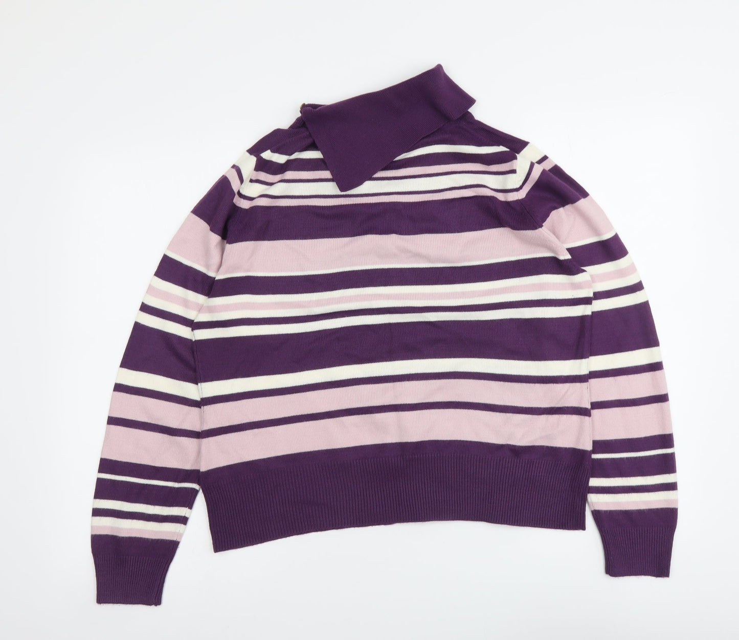 Womens UK Size 14 Berkertex Pink Pullover Jumper