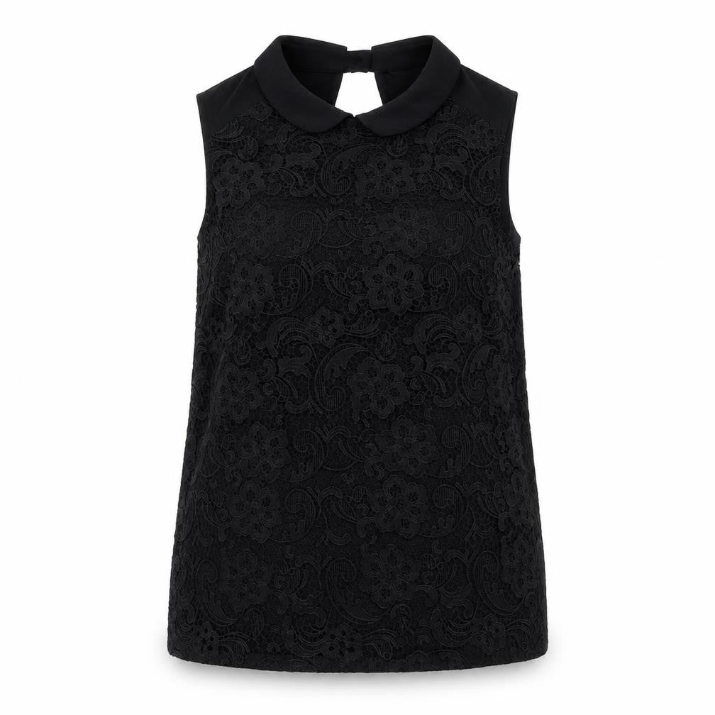 Womens UK Size 8 TU Black Basic Tank