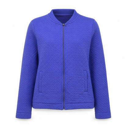 Womens UK Size 8 Marks and Spencer Blue Full Zip Hoodie