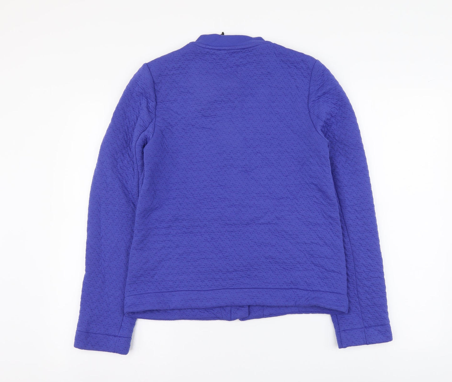 Womens UK Size 8 Marks and Spencer Blue Full Zip Hoodie