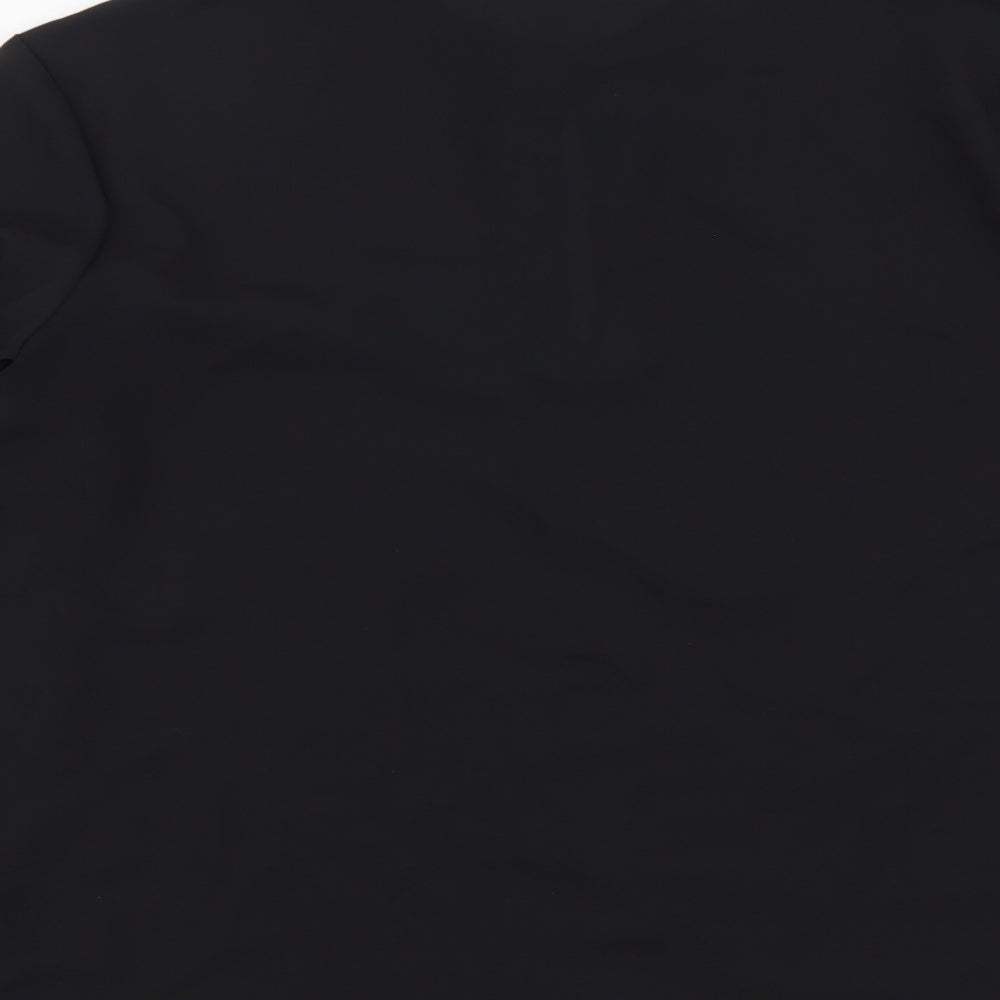 Womens UK Size M Only Black Basic Blouse