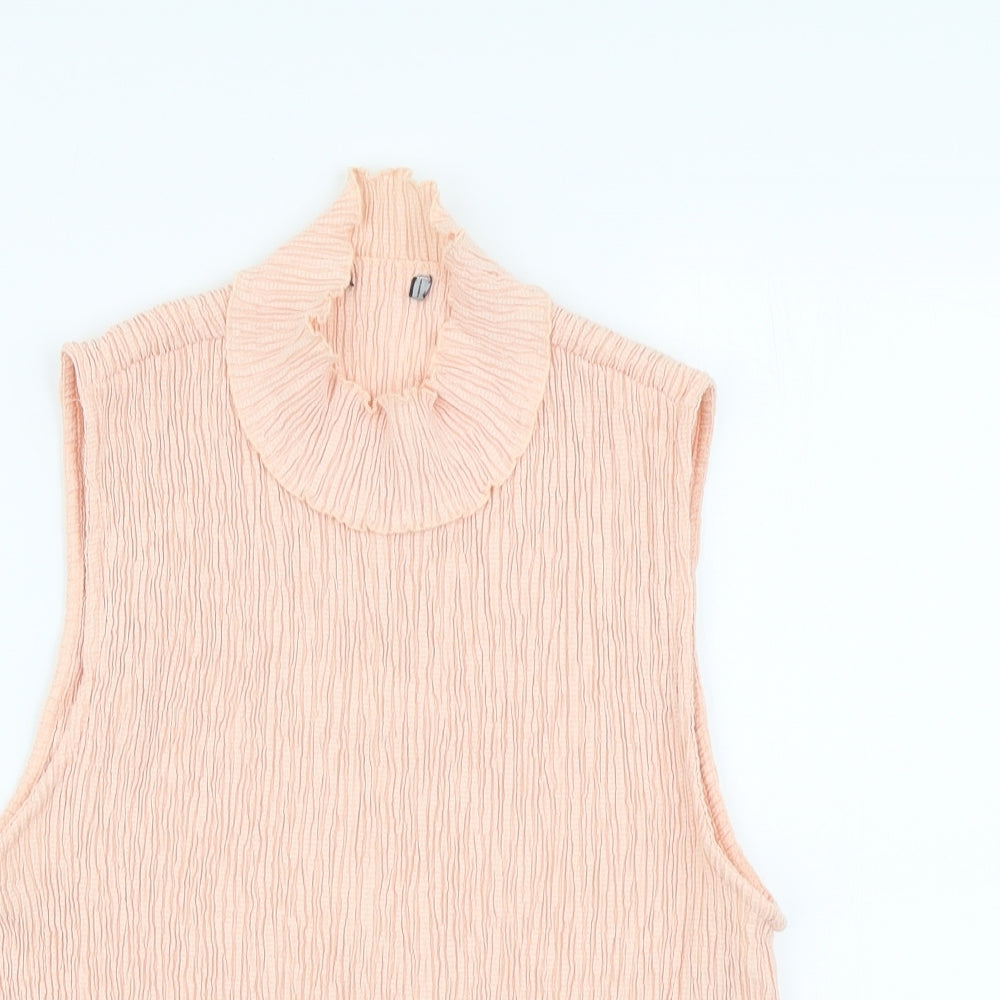 Womens UK Size 12 Marks and Spencer Pink Basic Tank