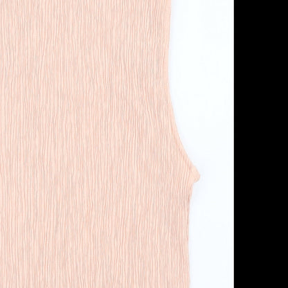 Womens UK Size 12 Marks and Spencer Pink Basic Tank
