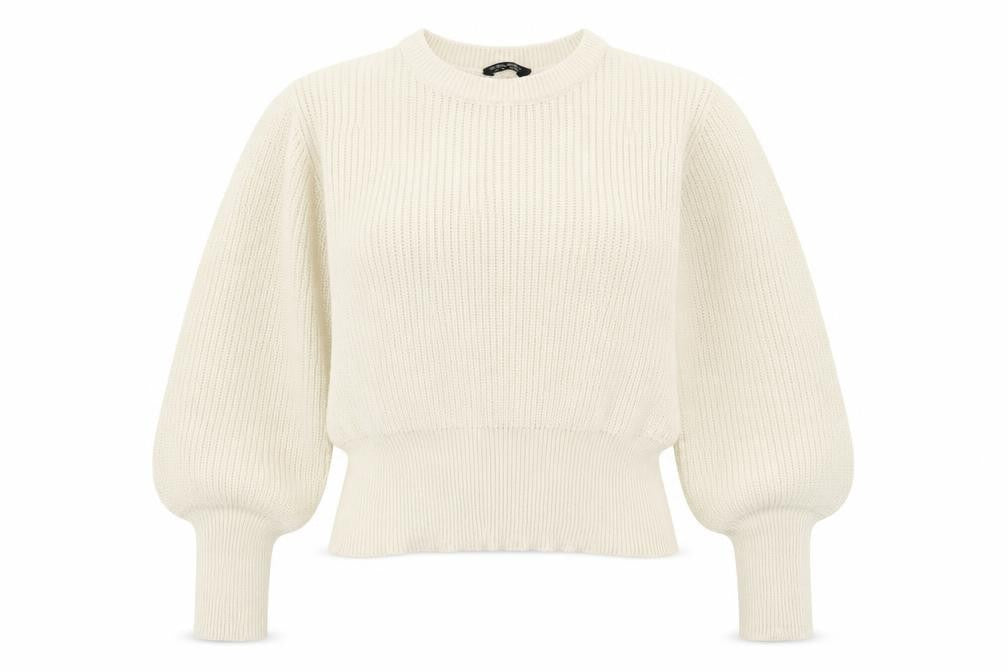 Womens UK Size M Select Ivory Pullover Jumper