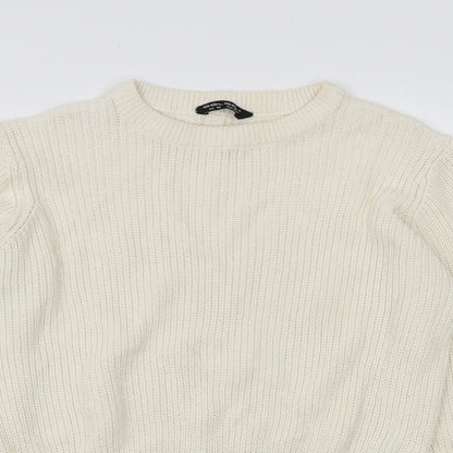 Womens UK Size M Select Ivory Pullover Jumper