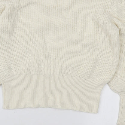 Womens UK Size M Select Ivory Pullover Jumper